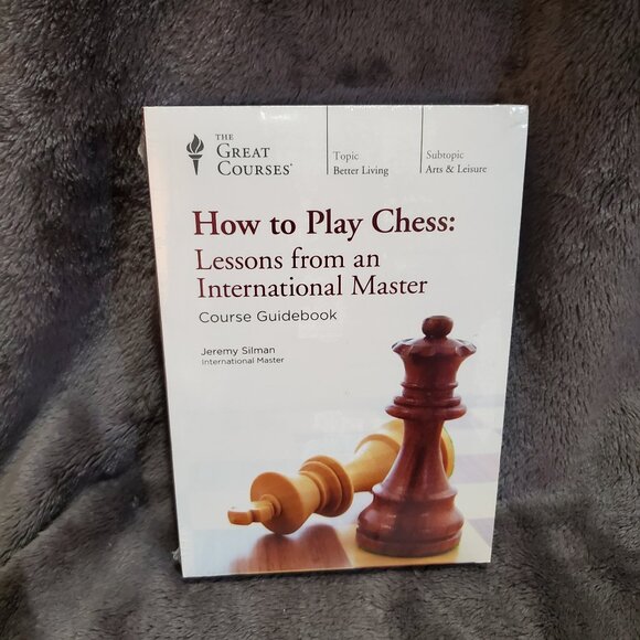 The Great Courses:How to Play Chess 4-Disc Set DVD 2015 Jeremy Silman - Picture 1 of 6